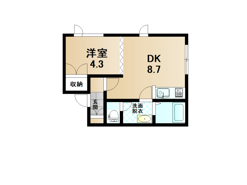 部屋画像10：間取図