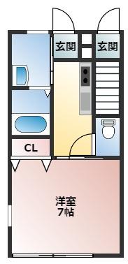 部屋画像13：間取図