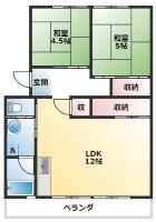 部屋画像15：間取図