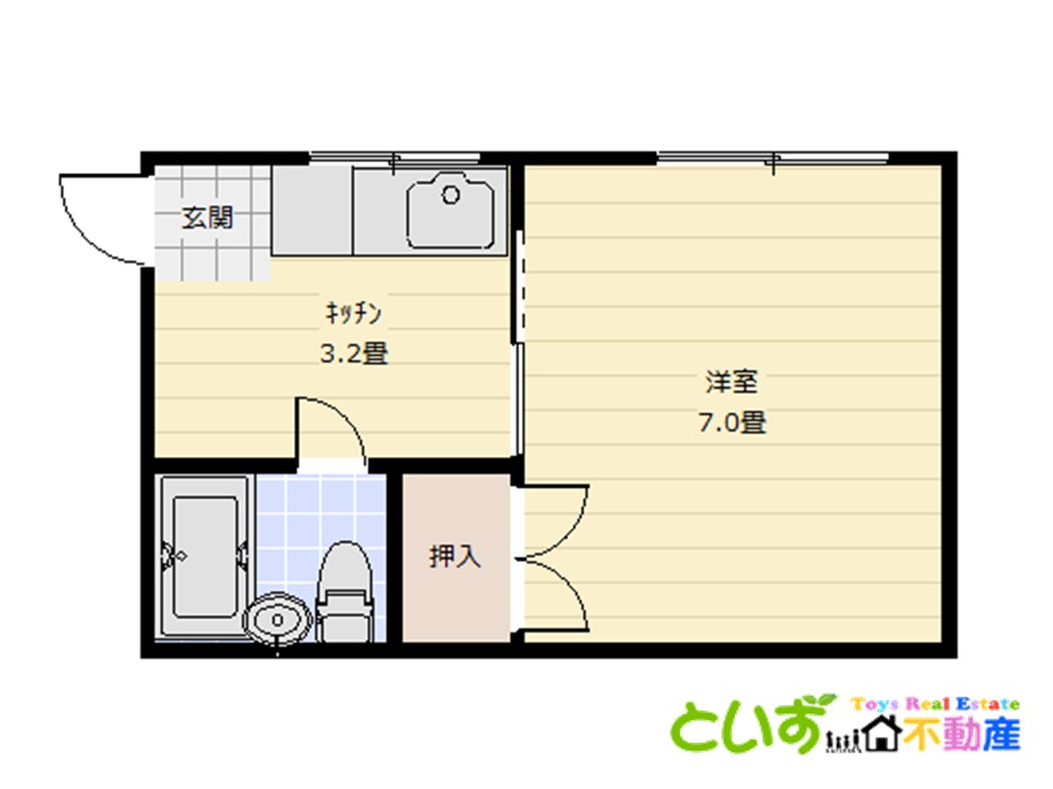 部屋画像7：間取図