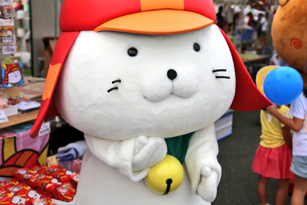 ひこにゃんも登場自粛? 中止しております。