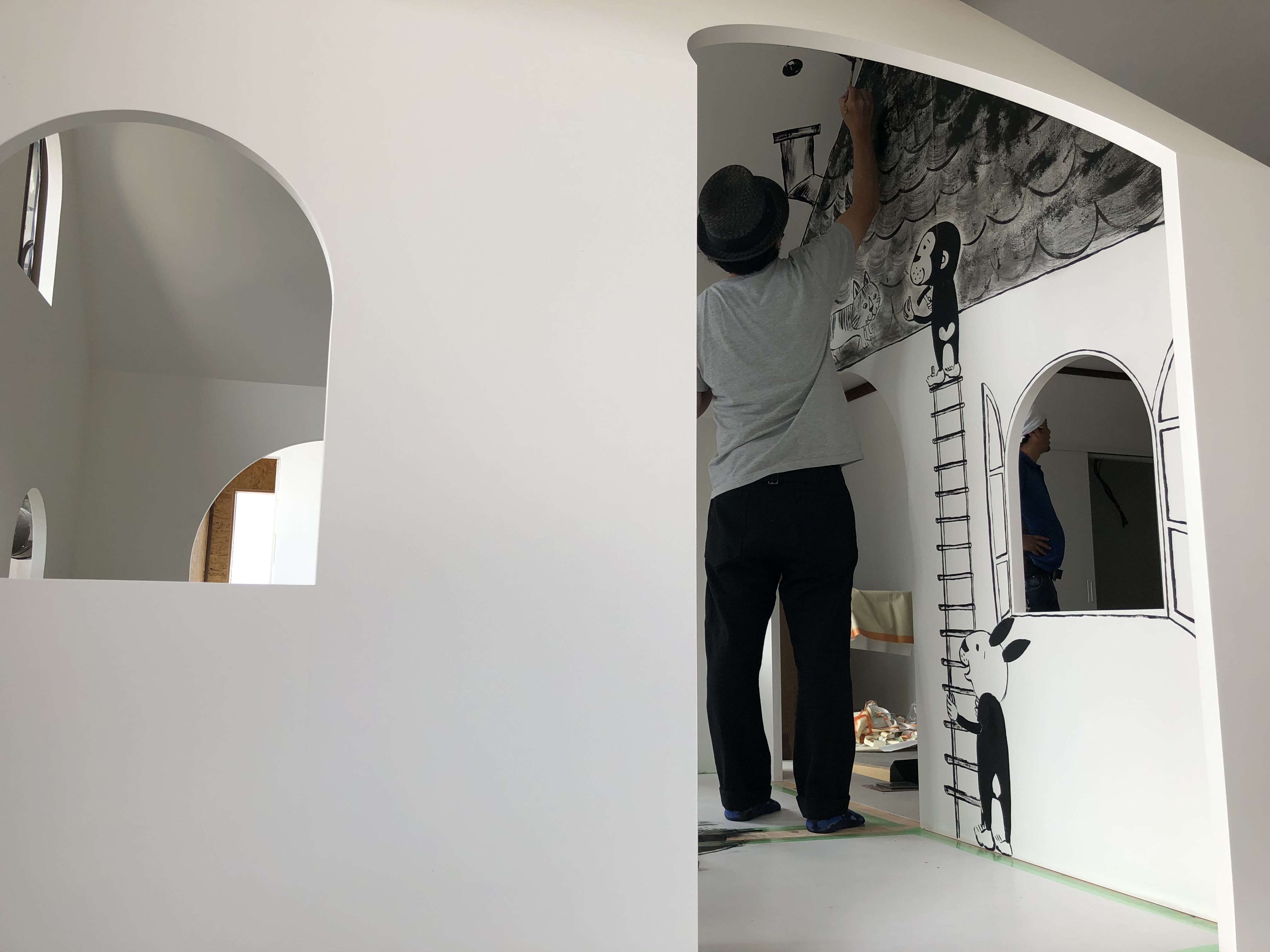 梅雨明け間近。。完成間近！！