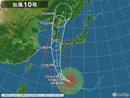 台風の季節かなぁ。。
