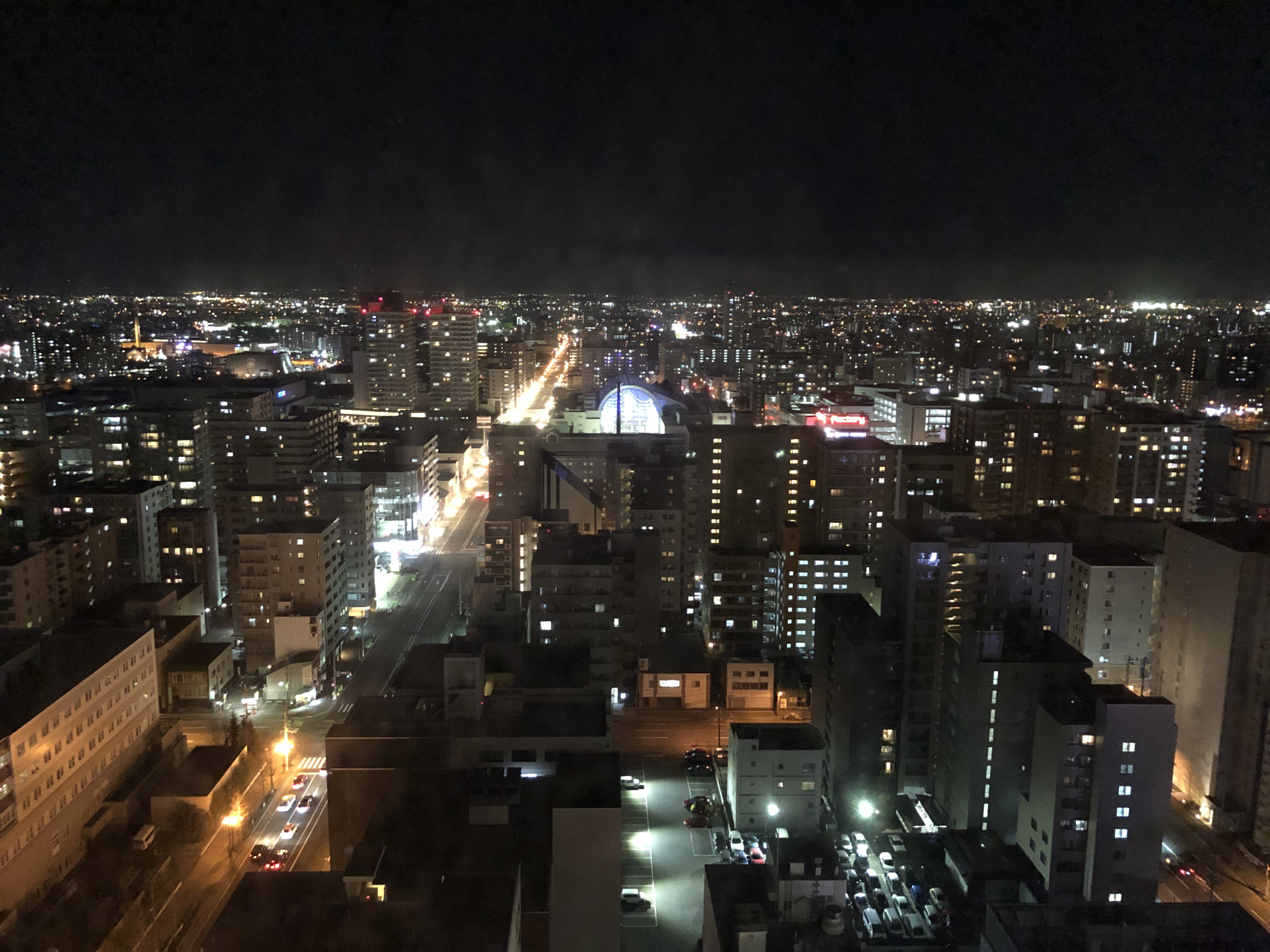 札幌の夜景