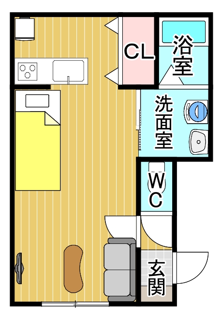 部屋画像13：間取図