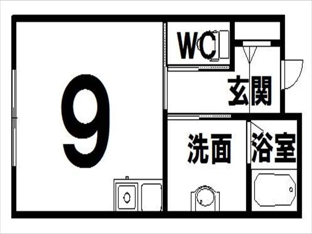 部屋画像16：間取図